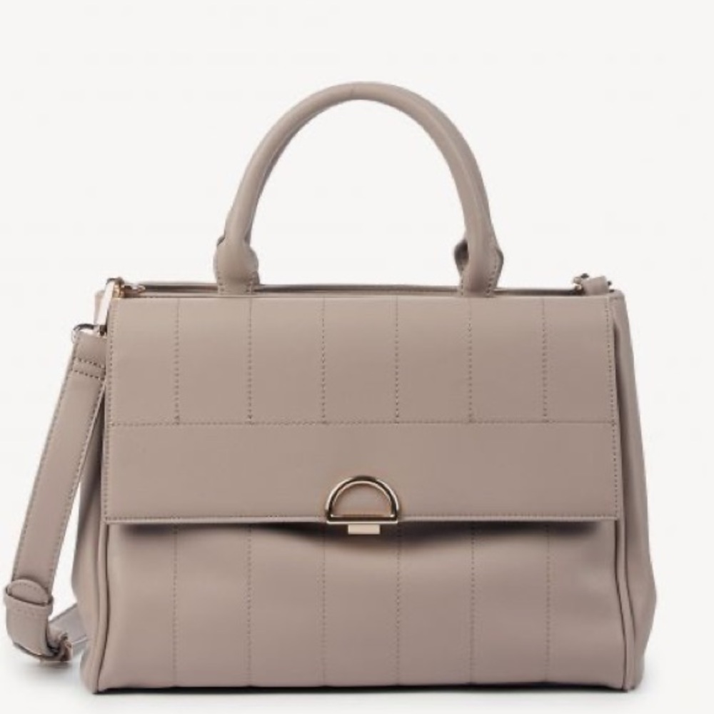 NEW! Sole Society Tracy Crossbody Purse in Taupe